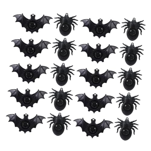 Kisangel 20Stücke Spinnen und Fledermaus Pfeife für Halloween Party Lustiges Pfeifenspielzeug für Mitgebsel und Dekoration für Unvergessliche Feiern Kisangel 20Stücke Spinnen und Fledermaus Pfeife für Halloween Party Lustiges Pfeifenspielzeug für Mitgebsel und Dekoration für Unvergessliche Feiern von Kisangel