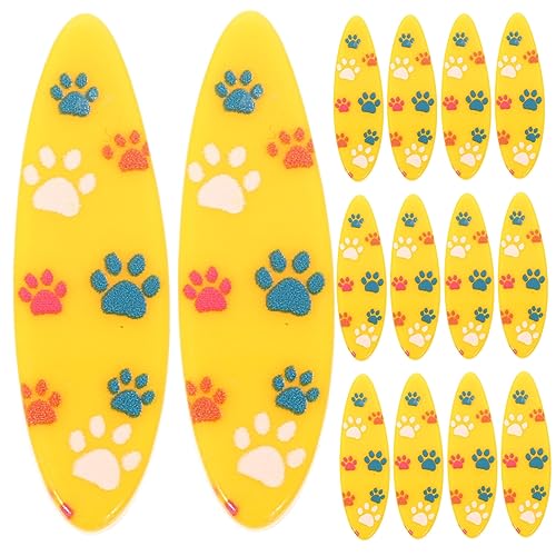 Kisangel 20Stücke Surfbrett Ornamente Mediterranes Deko Für Strand Und Meer DIY Resin Figuren Für Puppenhaus Und Tischdekoration Design von Kisangel