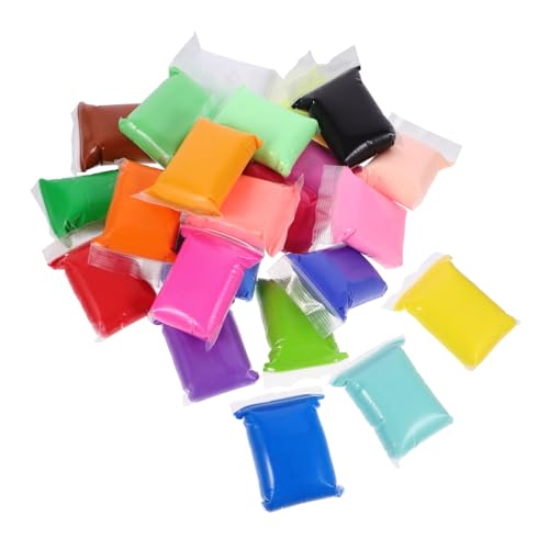 Kisangel 24 Packungen Modelliermassen Für Kleinkinder Ton Erstellen Bausatz Farbe Bildhauerei Alle DIY Bunter Kinderspielzeug DIY- Für Plastik von Kisangel