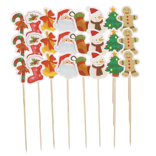 Kisangel 24 Pcs Weihnachten Geschirr Kuchen Topper Kuchen Topper Dekorationen Cupcake Topper Kuchen Dekorationen Hochzeit Party Dekorationen Holz Kisangel 24 Pcs Weihnachten Geschirr Kuchen Topper Kuchen Topper Dekorationen Cupcake Topper Kuchen Dekorationen Hochzeit Party Dekorationen Holz von Kisangel