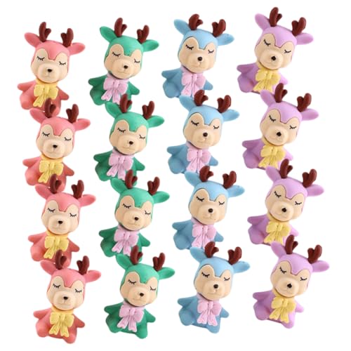 Kisangel 24 Stück Abnehmbare Cartoon Radiergummis für Lustige Kleine Reh Radierer für Schule Büro Kreative Belohnungen und Ergonomische Mini Radierer Bunten Designs Kisangel 24 Stück Abnehmbare Cartoon Radiergummis für Lustige Kleine Reh Radierer für Schule Büro Kreative Belohnungen und Ergonomische Mini Radierer Bunten Designs von Kisangel