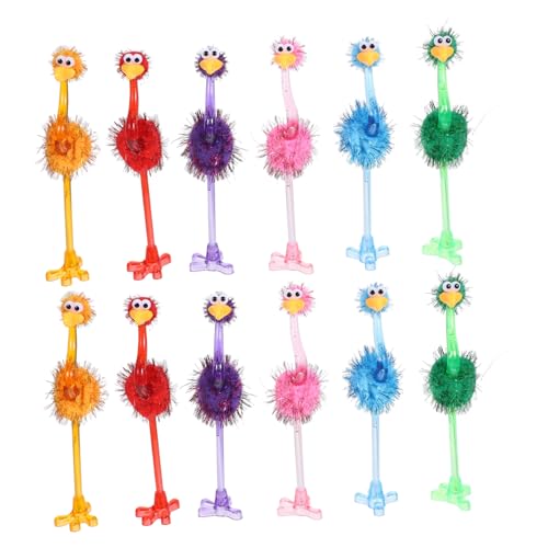 Kisangel 24 Stück Cartoon-stift Neuheitstifte Strauß Kugelschreiber Lustig Ball Neuartige Flauschige Stifte Straußenstifte Süße Stifte Karikatur Flauschiger Stift Cartoon-zubehör Plastik Kisangel 24 Stück Cartoon-stift Neuheitstifte Strauß Kugelschreiber Lustig Ball Neuartige Flauschige Stifte Straußenstifte Süße Stifte Karikatur Flauschiger Stift Cartoon-zubehör Plastik von Kisangel