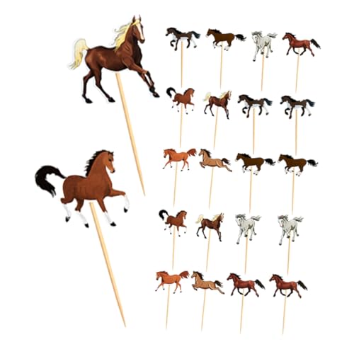 Kisangel 24 Stück Teiliges Pferde Cake Topper Kreative Bauernhof tier Geburtstagskuchen Dekoration Vielseitige Tortendeko für Kuchen und Muffins Einfache Anwendung Tierisches Partyzubehör Kisangel 24 Stück Teiliges Pferde Cake Topper Kreative Bauernhof tier Geburtstagskuchen Dekoration Vielseitige Tortendeko für Kuchen und Muffins Einfache Anwendung Tierisches Partyzubehör von Kisangel