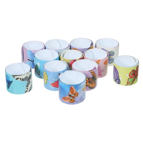 Kisangel 24 Stück Teiliges Schnapparmband Slap Armbänder Schmetterling Motiv Party Mitgebsel Bunte Langlebige Kinderarmbänder Einfach Anzulegen Farbintensiv für Geburtstagsfeiern und Kisangel 24 Stück Teiliges Schnapparmband Slap Armbänder Schmetterling Motiv Party Mitgebsel Bunte Langlebige Kinderarmbänder Einfach Anzulegen Farbintensiv für Geburtstagsfeiern und von Kisangel