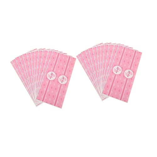 Kisangel 24Stücke Wasserflaschen Aufkleber für Gender Reveal Party Selbstklebende Flaschenetiketten für Babyparty mit Fußabdruckmustern Sticker für Getränke Party Zubehör von Kisangel