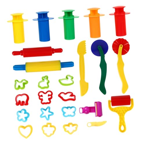 Kisangel 25 Stück Farbton-Werkzeugset Plastilin-Formenbausatz Tonwerkzeuge tonformen selber Machen Bildungsspielzeug Plastilin-Werkzeuge für Tonformen Plastik Kisangel 25 Stück Farbton-Werkzeugset Plastilin-Formenbausatz Tonwerkzeuge tonformen selber Machen Bildungsspielzeug Plastilin-Werkzeuge für Tonformen Plastik von Kisangel
