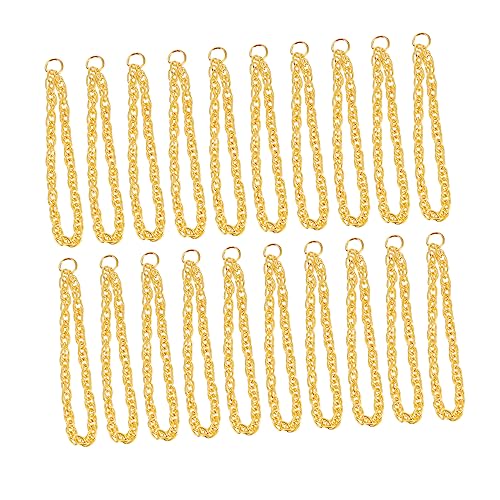 Kisangel 25stücke Puppe Gold Halskette Anziehaccessoire Spielzeug Puppenkette Zarte Anhänger Für Puppe Anziehkette Goldketten Halsketten Puppen-Goldkette Halsketten Kisangel 25stücke Puppe Gold Halskette Anziehaccessoire Spielzeug Puppenkette Zarte Anhänger Für Puppe Anziehkette Goldketten Halsketten Puppen-Goldkette Halsketten von Kisangel