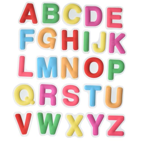 Kisangel 26 Stück Bunte Magnetische Alphabet Sticker Kreative Buchstaben Kühlschrankmagnete für Spielerisches Lernen und Dekoration Kinderfreundliches Langlebiges Material Sicher und Kisangel 26 Stück Bunte Magnetische Alphabet Sticker Kreative Buchstaben Kühlschrankmagnete für Spielerisches Lernen und Dekoration Kinderfreundliches Langlebiges Material Sicher und von Kisangel