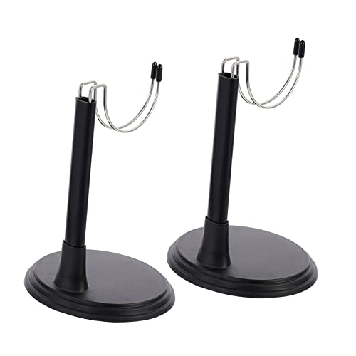 Kisangel 2Sätze Puppenständer für Puppenfiguren Stabiler Puppenhalter aus Hochwertigem Material für Fensteranzeige Dekoration und Sammlung für Puppenliebhaber von Kisangel