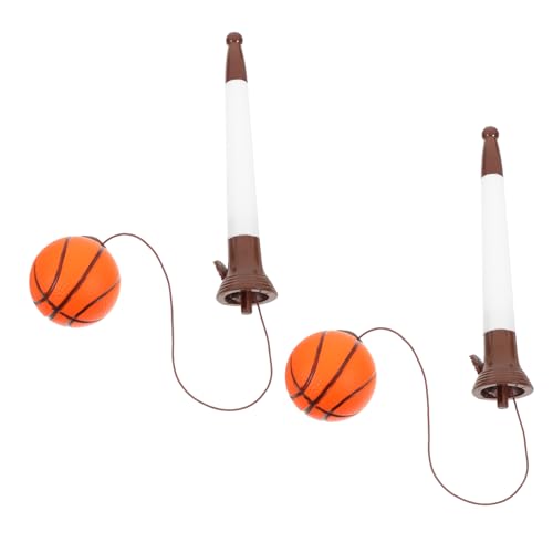 Kisangel 2Stücke Basketball Kugelschreiber Kreative Tintenstifte aus Langlebigem Praktische Schreibwerkzeuge für Studenten zum Zeichnen und Markieren von Kisangel