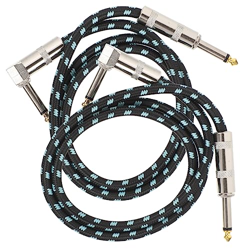 Kisangel 2Stücke Gitarren Audiokabel Professionelles Instrumentenkabel Für Gitarre Und Bass Hochwertige Signalübertragung Langlebig Und Oxidationsbeständig Kisangel 2Stücke Gitarren Audiokabel Professionelles Instrumentenkabel Für Gitarre Und Bass Hochwertige Signalübertragung Langlebig Und Oxidationsbeständig von Kisangel