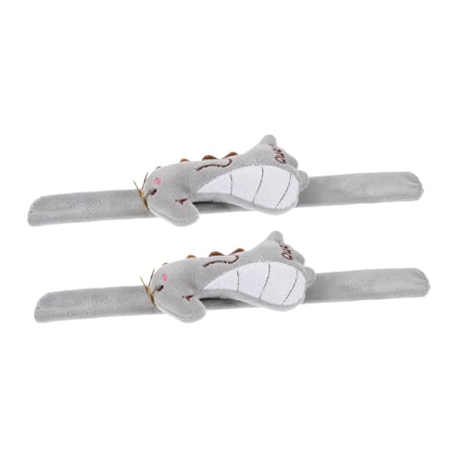 Kisangel 2Stücke Plüsch Dinosaurier Slap Armband Für Tierische Ohrfeigenarmbänder Niedliches Cartoon Design Für Partys Und Geburtstagsfeiern von Kisangel