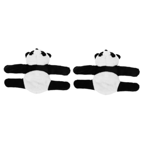 Kisangel 2Stücke Plush Panda Slap Bracelet Cute Stuffed Animal Hugger For Birthday Parties And Soft And Comfortable Material Kisangel 2Stücke Plush Panda Slap Bracelet Cute Stuffed Animal Hugger For Birthday Parties And Soft And Comfortable Material von Kisangel
