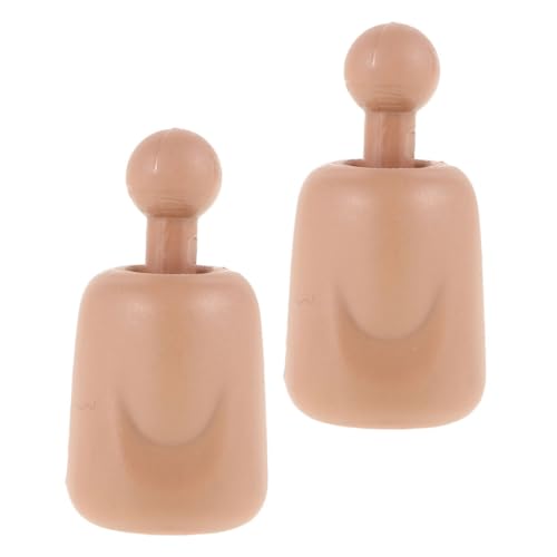 Kisangel 2stücke Puppenhalsverbinder Puppengelenkverbinder Für Maßstab Actionfiguren DIY Puppenkopf Zubehör Plastic Puppenherstellungsbedarf Mit Hals-stiftgelenk von Kisangel