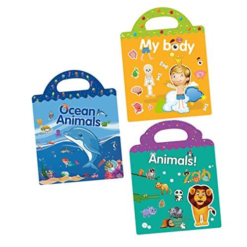 Kisangel 3 Buchaufkleber selber Machen Stickerbuch für süßes Stickerbuch Stickerbücher für Sticker Books Aufkleberbuch für Kinderstockbücher Papier Kisangel 3 Buchaufkleber selber Machen Stickerbuch für süßes Stickerbuch Stickerbücher für Sticker Books Aufkleberbuch für Kinderstockbücher Papier von Kisangel