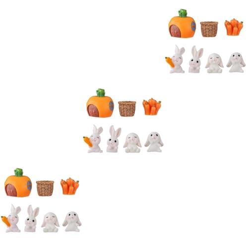 Kisangel 3 Sätze Hase Figuren aus Kunststoff Teiliges für DIY Dekoration Cupcake Toppers Garten und Partydekoration Realistische Hasenstatue für Autos und Schreibtisch Kisangel 3 Sätze Hase Figuren aus Kunststoff Teiliges für DIY Dekoration Cupcake Toppers Garten und Partydekoration Realistische Hasenstatue für Autos und Schreibtisch von Kisangel