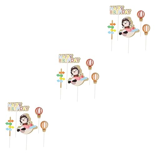 Kisangel 3 Sätze Torten Topper Für Geburtstagsfeiern Piloten Thema Kuchen Dekoration Aus Umweltfreundlichem Für Kindergeburtstage Und Kreative Feiern Sicher Und Einfach Zu 25 Stück * 3 Kisangel 3 Sätze Torten Topper Für Geburtstagsfeiern Piloten Thema Kuchen Dekoration Aus Umweltfreundlichem Für Kindergeburtstage Und Kreative Feiern Sicher Und Einfach Zu 25 Stück * 3 von Kisangel