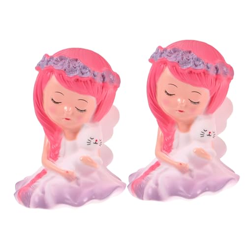 Kisangel 3 Sätze Wreath Girl Figuren Dekorative Statuen Für Kuchen Geburtstagsfeiern Und Heimdekoration Niedliche Tortendeko Und Autoaccessoires Für Fröhliche Anlässe 2 Stück * 3 Kisangel 3 Sätze Wreath Girl Figuren Dekorative Statuen Für Kuchen Geburtstagsfeiern Und Heimdekoration Niedliche Tortendeko Und Autoaccessoires Für Fröhliche Anlässe 2 Stück * 3 von Kisangel