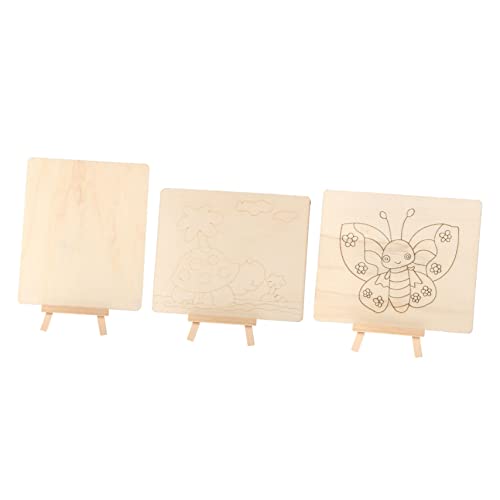 Kisangel 3 Sätze maltafeln malen Malstaffelei für Planke Doodle-Board Zeichenbrett Kindermalerei Zeichenblock für leere Graffiti-Tafel hölzern Beige Kisangel 3 Sätze maltafeln malen Malstaffelei für Planke Doodle-Board Zeichenbrett Kindermalerei Zeichenblock für leere Graffiti-Tafel hölzern Beige von Kisangel
