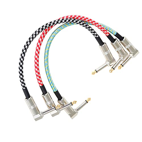 Kisangel 3 Stück Audio Line Gitarrenverstärkerkabel Gitarrenversorgung Instrument Gitarre E Gitarrenkabel Instrumentenanschlussdraht Gitarreninstrumentenkabel Überzogenes Kisangel 3 Stück Audio Line Gitarrenverstärkerkabel Gitarrenversorgung Instrument Gitarre E Gitarrenkabel Instrumentenanschlussdraht Gitarreninstrumentenkabel Überzogenes von Kisangel