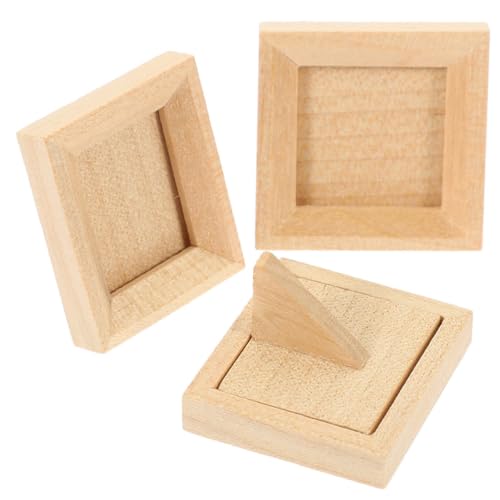 Kisangel 3 Stück Puppenhaus-Fotorahmen Bausatz Bausätze Holz bilderrahmen kinderzimmer Unvollendeter Holzrahmen Puppenhaus Dekoration Miniatur-Fotorahmen Mini-Hausverzierung Beige Kisangel 3 Stück Puppenhaus-Fotorahmen Bausatz Bausätze Holz bilderrahmen kinderzimmer Unvollendeter Holzrahmen Puppenhaus Dekoration Miniatur-Fotorahmen Mini-Hausverzierung Beige von Kisangel