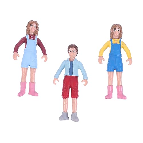 Kisangel 3 Stück Puppenschmuck Rollenspielspielzeug für Figur Modellschmuck Kreative Tischdekoration aus Sand Lebensechte Figurendekoration Sandtischdekor PVC Kisangel 3 Stück Puppenschmuck Rollenspielspielzeug für Figur Modellschmuck Kreative Tischdekoration aus Sand Lebensechte Figurendekoration Sandtischdekor PVC von Kisangel