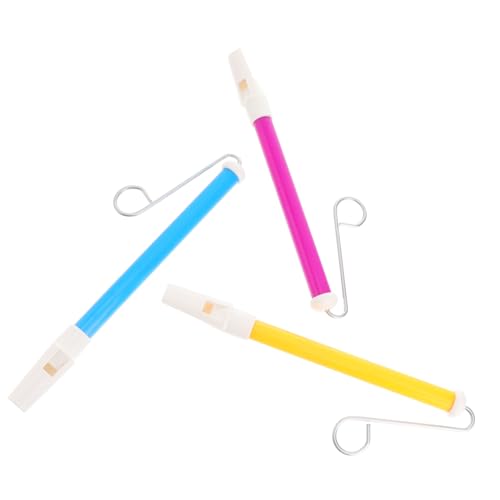 Kisangel 3 Stück Teiliges Slide Whistle Musikinstrument Metallgleitflöte Tonartwechsel Leichtes Buntes Musiklernspielzeug für Mädchen Jungen Partyspaß Kisangel 3 Stück Teiliges Slide Whistle Musikinstrument Metallgleitflöte Tonartwechsel Leichtes Buntes Musiklernspielzeug für Mädchen Jungen Partyspaß von Kisangel