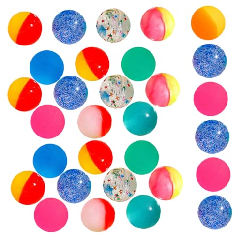 Kisangel 30 Stück Teiliges Bunte Elastische Hüpfbälle Kleine Bouncy Balls Stressabbauend Leicht Tragbar für Erwachsene Geeignet Partygeschenk und Mitgebsel Kisangel 30 Stück Teiliges Bunte Elastische Hüpfbälle Kleine Bouncy Balls Stressabbauend Leicht Tragbar für Erwachsene Geeignet Partygeschenk und Mitgebsel von Kisangel