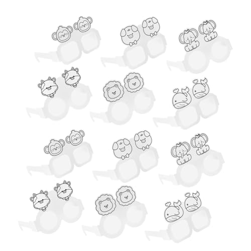 Kisangel 30Stücke DIY Papierbrille Bastelzubehör Für Kreative Leere Graffiti Brille Für Geburtstagsfeiern Hochzeiten Und Lustige Party Dekorationen Tiermotiven Kisangel 30Stücke DIY Papierbrille Bastelzubehör Für Kreative Leere Graffiti Brille Für Geburtstagsfeiern Hochzeiten Und Lustige Party Dekorationen Tiermotiven von Kisangel