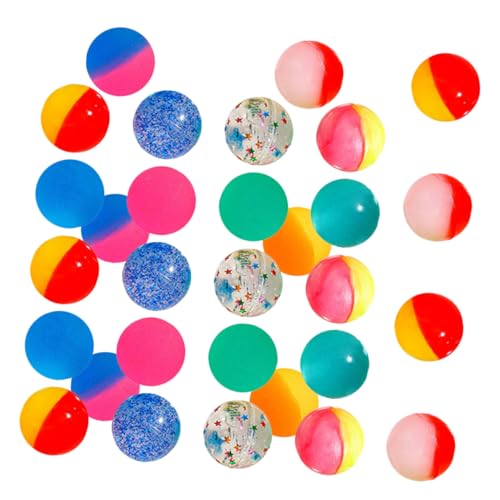 Kisangel 30Stücke Hüpfbälle Für Teiliges Vielseitiges Für Drinnen Und Draußen Perfektes Und Dekompressionsspielzeug Für Jede Gelegenheit Kisangel 30Stücke Hüpfbälle Für Teiliges Vielseitiges Für Drinnen Und Draußen Perfektes Und Dekompressionsspielzeug Für Jede Gelegenheit von Kisangel