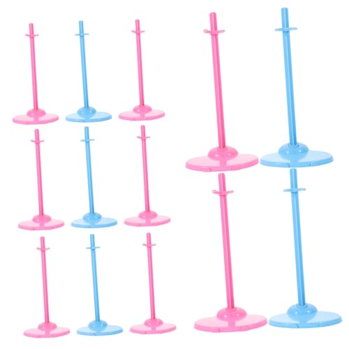 Kisangel 30Stücke Puppenständer Aus Kunststoff Mit Clip Zur Sicheren Fixierung Puppenhalterung Für Spielzeugdisplay Für Puppensammlungen Kisangel 30Stücke Puppenständer Aus Kunststoff Mit Clip Zur Sicheren Fixierung Puppenhalterung Für Spielzeugdisplay Für Puppensammlungen von Kisangel
