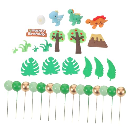 Kisangel 33 Stück Teiliges Wildtier Cake Topper Set Kreative Dschungel Geburtstagsdeko Waldtiere Kuchenstecker für Party Einfach Anzubringen Originelle Tiermotive für Festliche von Kisangel