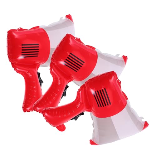 Kisangel 3Stücke Feuerwehrmann Luftballons Folienballons für Kindergeburtstagsfeier Deko für Motto Party Einfache Handhabung und Auffällig von Kisangel