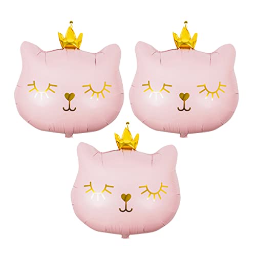 Kisangel 3Stücke Katzen Ballons Katzenparty Dekoration Langlebige Aluminiumfolie für Geburtstagsfeiern Hochzeiten Kreative Raumgestaltung für Kindergeburtstage und Mehr Kisangel 3Stücke Katzen Ballons Katzenparty Dekoration Langlebige Aluminiumfolie für Geburtstagsfeiern Hochzeiten Kreative Raumgestaltung für Kindergeburtstage und Mehr von Kisangel