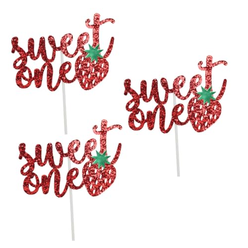 Kisangel 3Stücke Kreative Cartoon Fruchtstäbchen Für Geburtstagskuchen Exquisite Cupcake Topper Und Wunderschöne Foto Requisiten Für Festliche Dekorationen Und Veranstaltungen Kisangel 3Stücke Kreative Cartoon Fruchtstäbchen Für Geburtstagskuchen Exquisite Cupcake Topper Und Wunderschöne Foto Requisiten Für Festliche Dekorationen Und Veranstaltungen von Kisangel