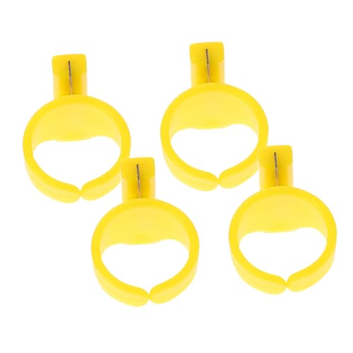 Kisangel 4 Stück Latex Ballon Hand Tool Multifunktionaler Luftballon Finger Cutter für Party und Versammlung Innovatives Design Komfortabel Tragbar zum Schnellen Ballonöffnen und Dekorieren von Kisangel