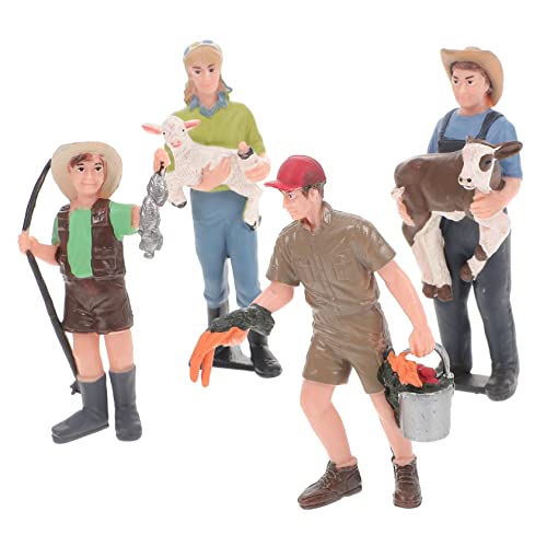 Kisangel 4 Stück Realistische Nutztiere Kuchendekorationen Vom Bauernhof Farbkuchendekorationen Für Farmtiere Kuchendeckel Vom Bauernhof Farmtiere Figuren Charakterfigur Pvc Kisangel 4 Stück Realistische Nutztiere Kuchendekorationen Vom Bauernhof Farbkuchendekorationen Für Farmtiere Kuchendeckel Vom Bauernhof Farmtiere Figuren Charakterfigur Pvc von Kisangel