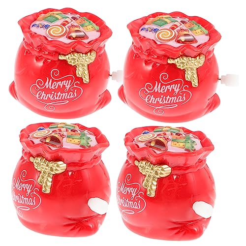 Kisangel 4 Stück Teiliges Kreatives Aufziehspielzeug Weihnachts Weihnachtliche Laufspielzeuge mit Cartoon Design Kompakt und Sicher für Kinderpartys und Tischdekoration Kisangel 4 Stück Teiliges Kreatives Aufziehspielzeug Weihnachts Weihnachtliche Laufspielzeuge mit Cartoon Design Kompakt und Sicher für Kinderpartys und Tischdekoration von Kisangel