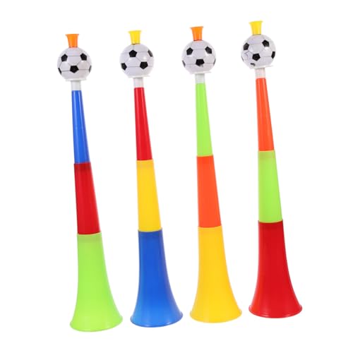 Kisangel 4 Stück Teleskopisches Fußballhorn Sportlich Fußballhörner Für Fußballspiel-trompete Die Jubelhorn Im Stadion Spiele Hornspielzeug Fußball Trompete Trompetenfußball Plastik Kisangel 4 Stück Teleskopisches Fußballhorn Sportlich Fußballhörner Für Fußballspiel-trompete Die Jubelhorn Im Stadion Spiele Hornspielzeug Fußball Trompete Trompetenfußball Plastik von Kisangel