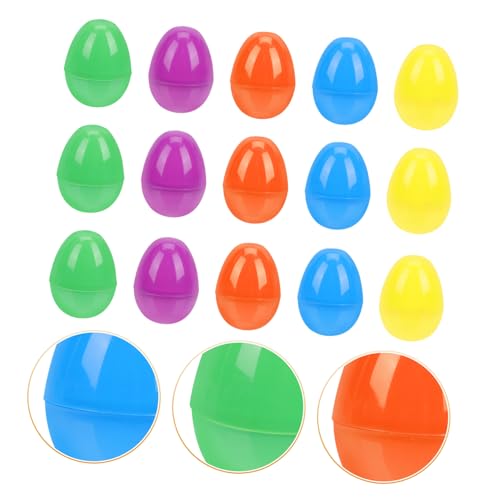 Kisangel 40 Stück Cartoon-Osterei- Große Eier künstlich bunt klein plastikenten kunststoffeier geschenkideen für ostern süßigkeiten geldschrank Ostereier leer ostereier aus plastik Kisangel 40 Stück Cartoon-Osterei- Große Eier künstlich bunt klein plastikenten kunststoffeier geschenkideen für ostern süßigkeiten geldschrank Ostereier leer ostereier aus plastik von Kisangel