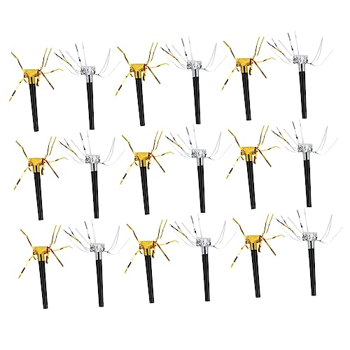 Kisangel 40 Stück Quastenpfeife Partypfeife mit Quaste Blowouts Partygeschenke Partybevorzugung für Krachmacher Neujahr Pfeifen Gastgeschenke Party-Blowouts pfeifen Plastik von Kisangel
