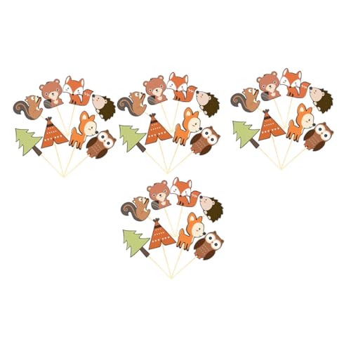 Kisangel 48 Stück Teiliges Set Cartoon Kuchenstecker Tierdesign Kuchen Deko für Geburtstagsfeiern und Feiern Vielseitige Cake Picks für Kreative Tortengestaltung Kisangel 48 Stück Teiliges Set Cartoon Kuchenstecker Tierdesign Kuchen Deko für Geburtstagsfeiern und Feiern Vielseitige Cake Picks für Kreative Tortengestaltung von Kisangel