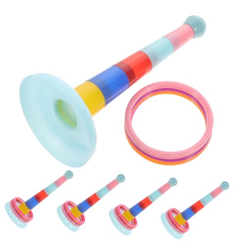 Kisangel 5 Sätze Ringwurfspiel Interaktives Wurfspiel Lernspiel für Jungen und Mädchen mit Bunten Ringen und Wurfturm für Party und Garten Zufällige Farbe Zufällige Farbe Kisangel 5 Sätze Ringwurfspiel Interaktives Wurfspiel Lernspiel für Jungen und Mädchen mit Bunten Ringen und Wurfturm für Party und Garten Zufällige Farbe Zufällige Farbe von Kisangel