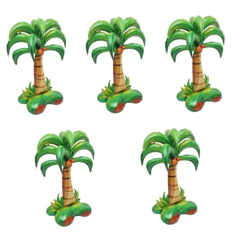 Kisangel 5 Stück Aufblasbarer Hawaii Palmbaum Folienballon Lustiger Cartoon Kokospalmen Luftballon für Sommerparty Indoor Outdoor Dekoration Lebendige Fotofreundliche Party Deko Kisangel 5 Stück Aufblasbarer Hawaii Palmbaum Folienballon Lustiger Cartoon Kokospalmen Luftballon für Sommerparty Indoor Outdoor Dekoration Lebendige Fotofreundliche Party Deko von Kisangel