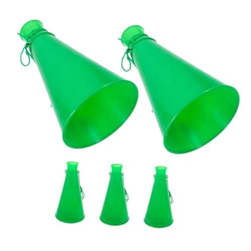 Kisangel 5 Stück Jubelhupen Jubel Megaphone Kleinkinderspielzeug Partygeschenk Megaphone Fußballhupe Cheerleading Megaphone Spielzubehör Für Fans Megaphone Cheer Grüner Kisangel 5 Stück Jubelhupen Jubel Megaphone Kleinkinderspielzeug Partygeschenk Megaphone Fußballhupe Cheerleading Megaphone Spielzubehör Für Fans Megaphone Cheer Grüner von Kisangel
