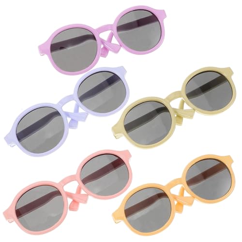 Kisangel 5 Stück Puppenbrillen Zubehör Puppen Unsere Sonnenbrille Mädchen Party Rosa Brillen Requisiten Lustige Brillen Minibrillen Modelle Brillen Für Puppen Kunststoff Kisangel 5 Stück Puppenbrillen Zubehör Puppen Unsere Sonnenbrille Mädchen Party Rosa Brillen Requisiten Lustige Brillen Minibrillen Modelle Brillen Für Puppen Kunststoff von Kisangel