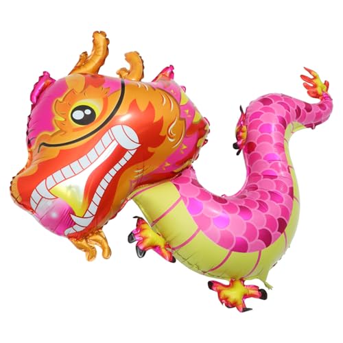 Kisangel 5 Stück Teiliges Folienballon Chinesischer Drache Jumbo Partydeko Auffällige Aluminiumfolie Leicht Aufzublasen Vielseitig für Neujahr Geburtstagsfeiern und Festliche Anlässe Kisangel 5 Stück Teiliges Folienballon Chinesischer Drache Jumbo Partydeko Auffällige Aluminiumfolie Leicht Aufzublasen Vielseitig für Neujahr Geburtstagsfeiern und Festliche Anlässe von Kisangel