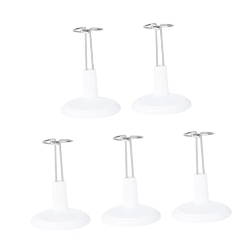 Kisangel 5 Stück Verstellbare Puppenständer aus PVC und Metall Transparente Doll Support Halter für Puppen Praktisches Display Rack für Saubere und Ordentliche Aufbewahrung Kisangel 5 Stück Verstellbare Puppenständer aus PVC und Metall Transparente Doll Support Halter für Puppen Praktisches Display Rack für Saubere und Ordentliche Aufbewahrung von Kisangel