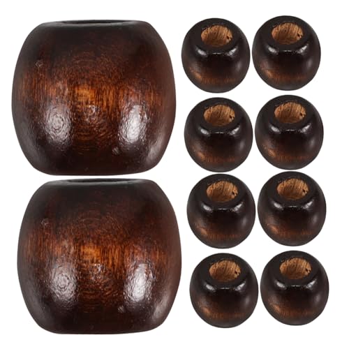 Kisangel 50 Stück Holzperlen Abacus Rondelle Spacer Beads für Schmuckherstellung Armband Halskette DIY Basteln Glatte Oberfläche Natürliche Holzperlen in Dunkelbraun Kisangel 50 Stück Holzperlen Abacus Rondelle Spacer Beads für Schmuckherstellung Armband Halskette DIY Basteln Glatte Oberfläche Natürliche Holzperlen in Dunkelbraun von Kisangel