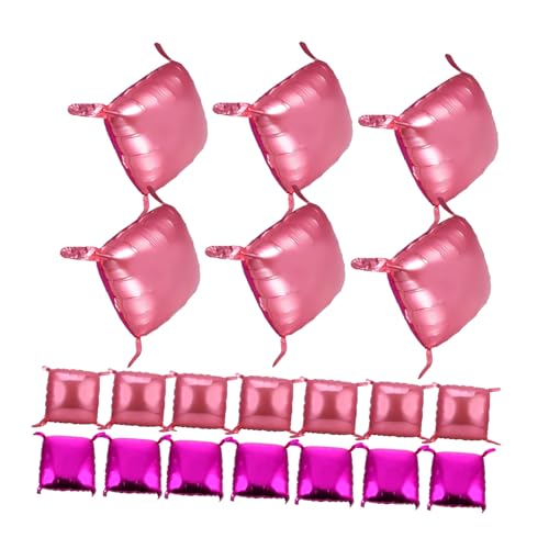 Kisangel 50 Stück Quadratischer Ballon Wand Hintergrund Geburtstagsfeier Dekoration Luftballons Für Geburtstagsfeiern Groß Quadratischer Folienballon Runden Aluminiumfolie Kisangel 50 Stück Quadratischer Ballon Wand Hintergrund Geburtstagsfeier Dekoration Luftballons Für Geburtstagsfeiern Groß Quadratischer Folienballon Runden Aluminiumfolie von Kisangel